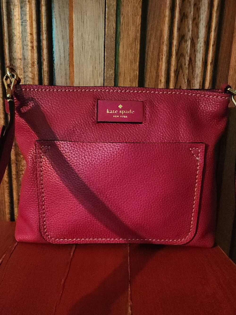 kate spade Red Leather Crossbody Bag - Picture 2 of 4